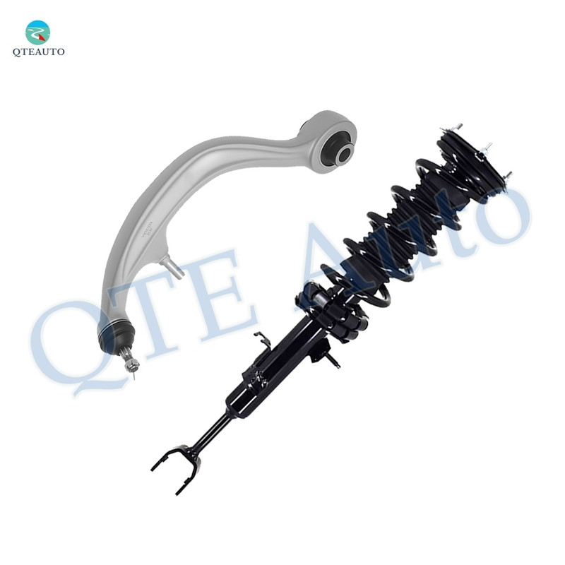 Front Right Lower Rearward Control Arm Ball Joint-Quick Complete Strut-Coil Spring Assembly For 2003-2007 Infiniti G35