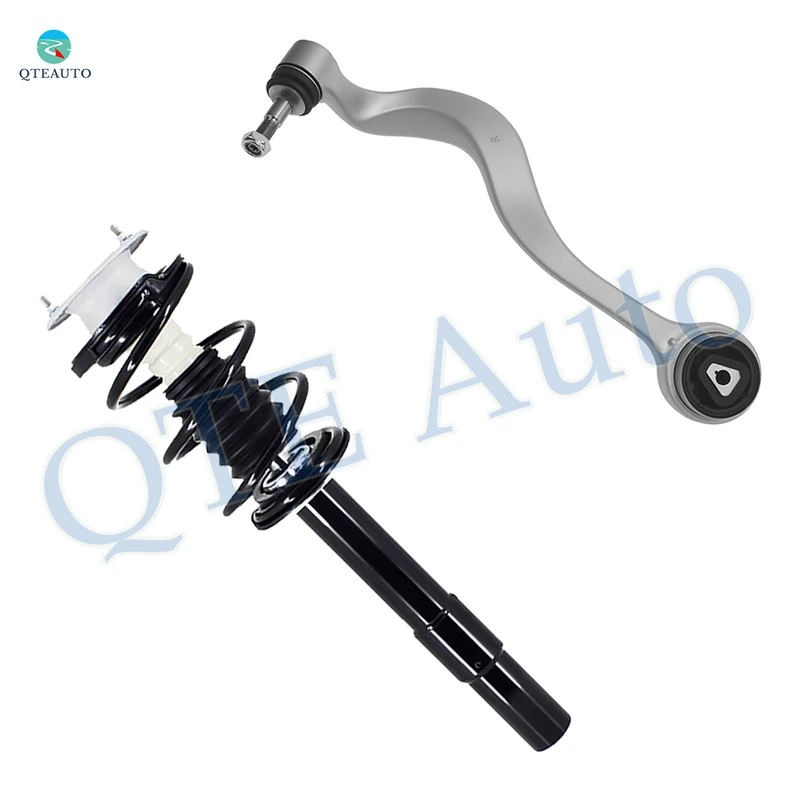 Front Right Lower Forward Control Arm Ball Joint-Quick Complete Strut-Coil Spring Assembly For 2008-2010 BMW 528I