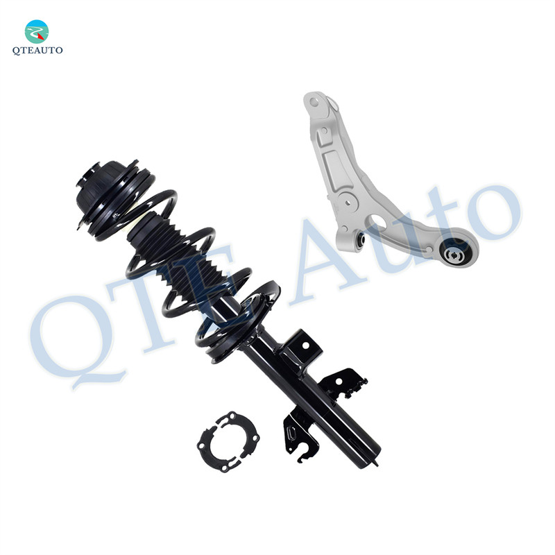 Front Right Lower Control Arm-Quick Complete Strut-Coil Spring Assembly For 2014-2018 Jeep Cherokee Trailhawk