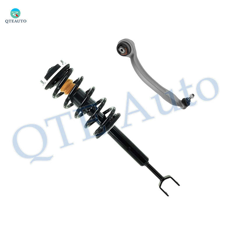 Front Left Lower Rearward Control Arm Ball Joint-Quick Complete Strut-Coil Spring Assembly For 2000-2004 Audi A6 Quattro