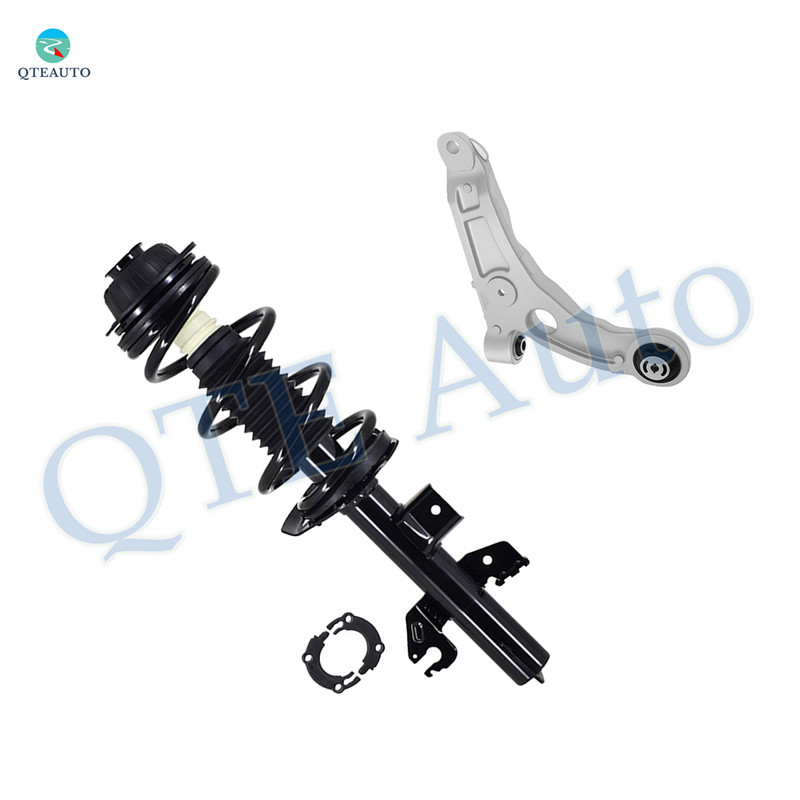 Front Right Lower Control Arm-Quick Complete Strut-Coil Spring Assembly For 2014-2018 Jeep Cherokee
