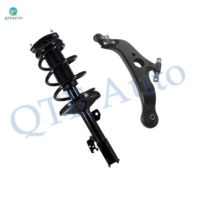 Front Left Lower Control Arm Ball Joint-Quick Complete Strut-Coil Spring Assembly For 2004-2006 Toyota Sienna