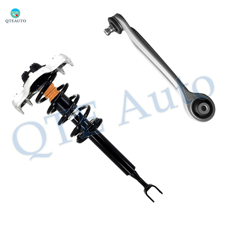 Front Right Upper Forward Control Arm Ball Joint-Quick Complete Strut-Coil Spring Assembly For 2002-2007 Audi A4