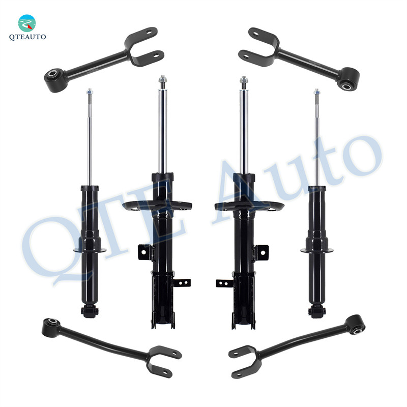 Set of 8 Front Lower-Rear Lower Forward Control Arm-Suspension Strut Assembly For 2011-2014 Dodge Avenger