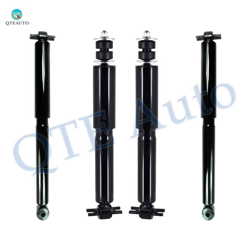 Set of 4 Front-Rear Shock Absorber For 2006-2018 GMC Savana 3500 Cutaway Van Set of 4 Front-Rear Shock Absorber For 2006-2018 GMC Savana 3500 Cutaway Van