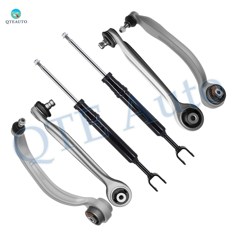 Set of 6 Front Lower Rearward-Upper Forward Control Arm Ball Joint-Suspension Strut Assembly For 2000-2007 Audi A4 Quattro
