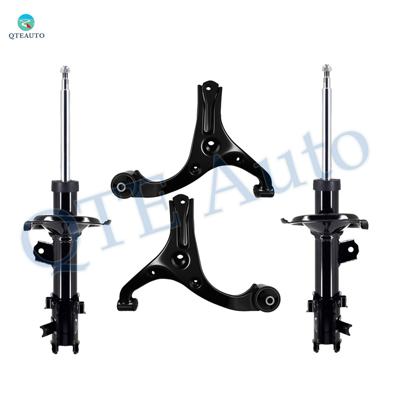 Set of 4 Front Lower Control Arm-Suspension Strut Assembly For 2006-2011 Hyundai Accent