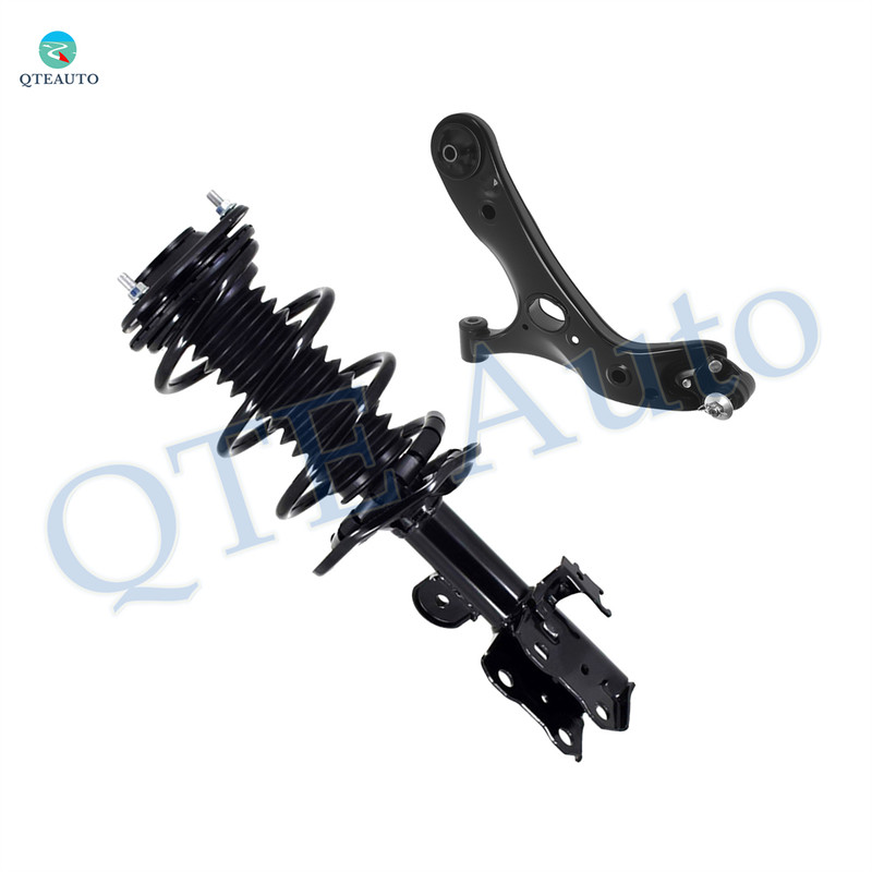 Front Left Lower Control Arm Ball Joint-Quick Complete Strut-Coil Spring Assembly For 2010 2011 Toyota Prius