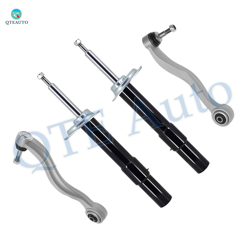 Set of 4 Front Lower Rearward Control Arm Ball Joint-Suspension Strut Assembly For 2004-2006 BMW 530I