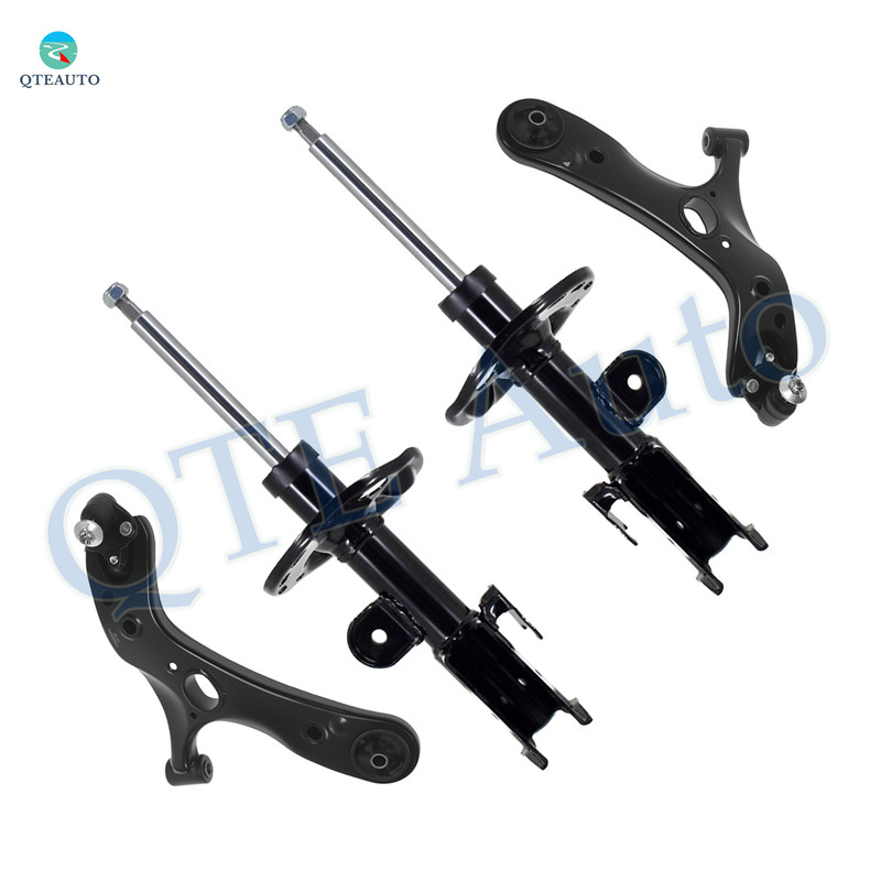 Set of 4 Front Lower Control Arm Ball Joint-Suspension Strut Assembly For 2012-2015 Toyota Prius Plug-IN
