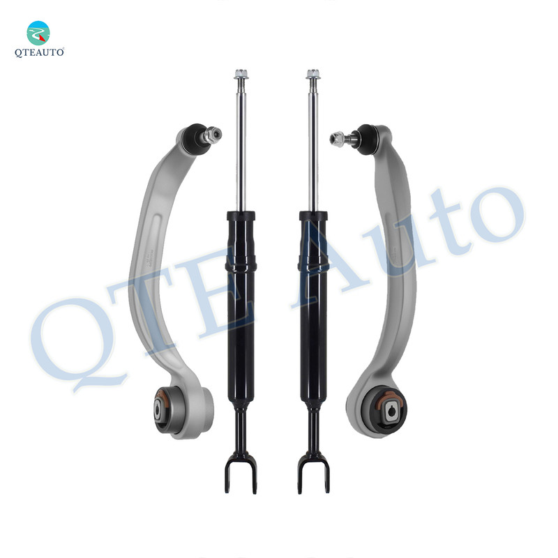 Set of 4 Front Lower Rearward Control Arm Ball Joint-Suspension Strut Assembly For 2000-2008 Audi A4 Quattro