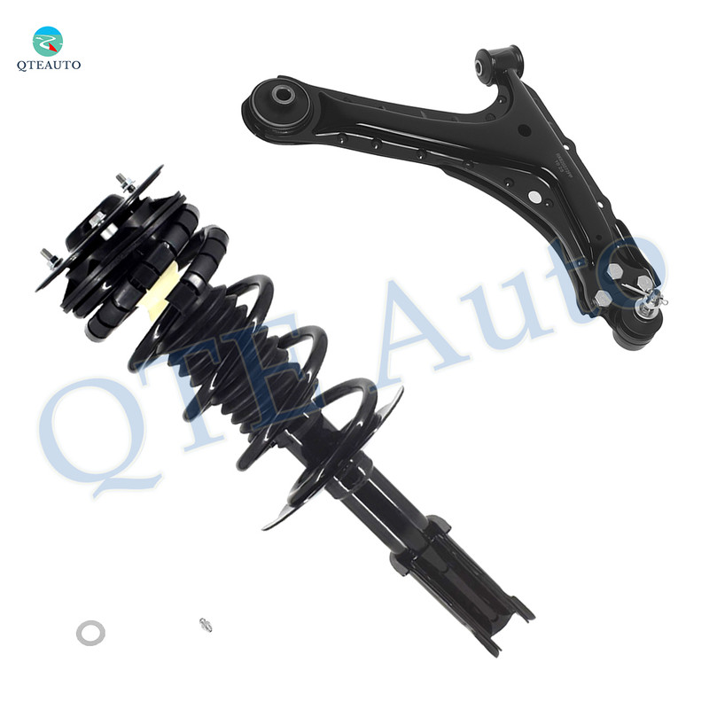 Front Right Lower Control Arm Ball Joint-Quick Complete Strut-Coil Spring Assembly For 1999-2005 Chevrolet Cavalier