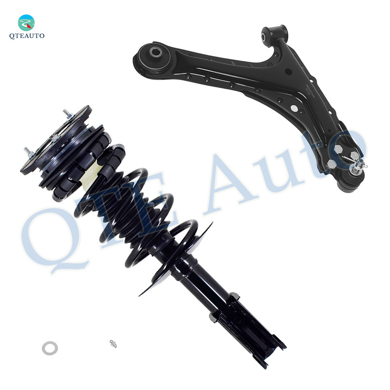 Front Right Lower Control Arm Ball Joint-Quick Complete Strut-Coil Spring Assembly For 1995-1999 Chevrolet Cavalier
