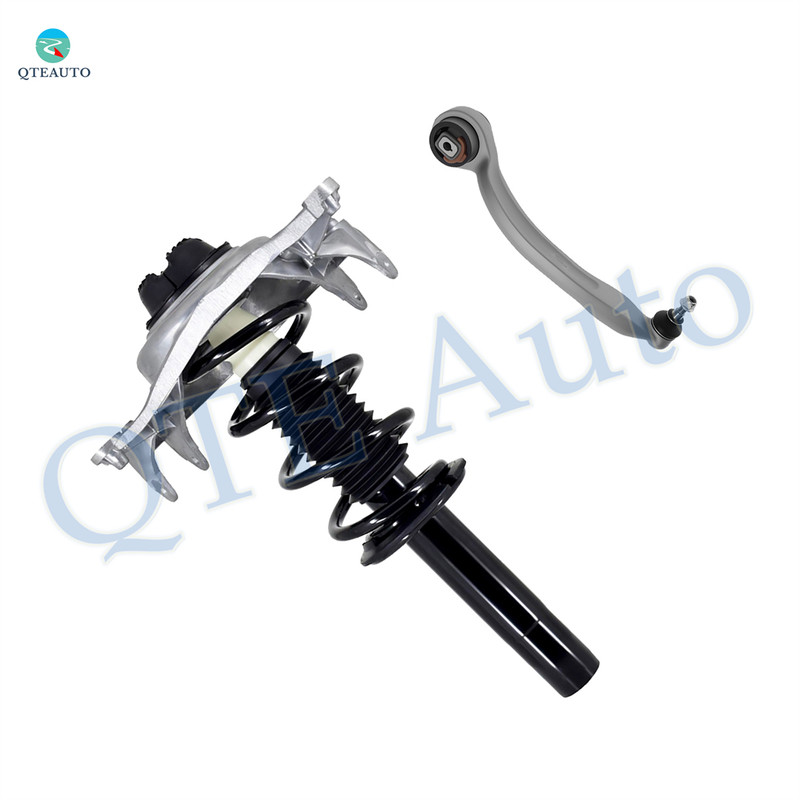 Front Left Lower Rearward Control Arm Ball Joint-Quick Complete Strut-Coil Spring Assembly For 2009 Audi A4