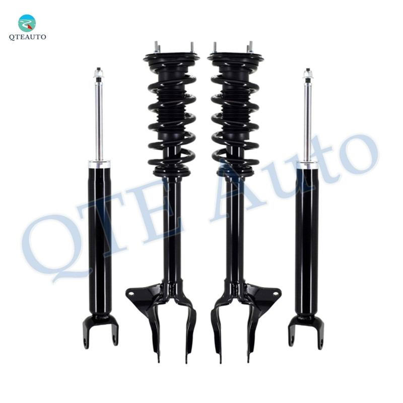 Set of 4 Front Quick Complete Strut-Coil Spring Assembly-Rear Shock Absorber For 2022 Jeep Grand Cherokee WK
