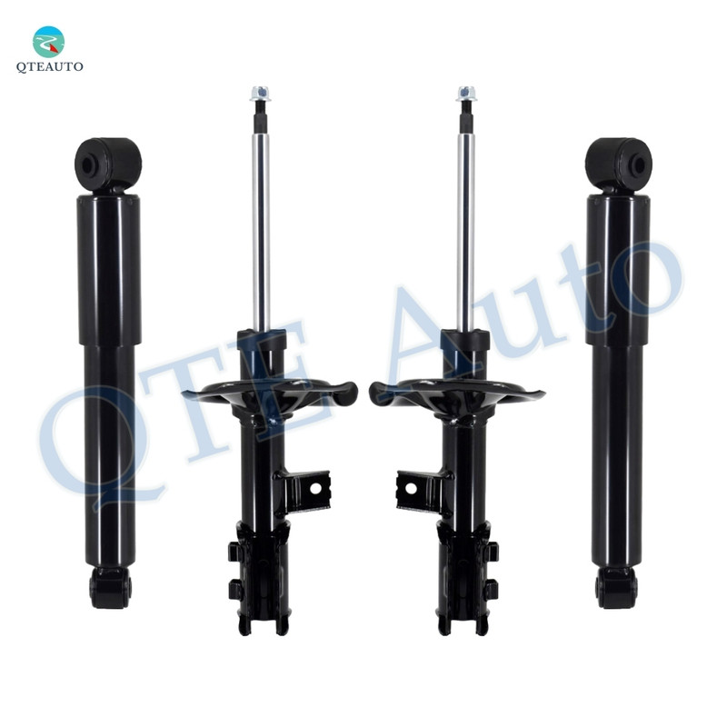 Set of 4 Front Suspension Strut Assembly-Rear Shock Absorber For 2010-2013 KIA Forte