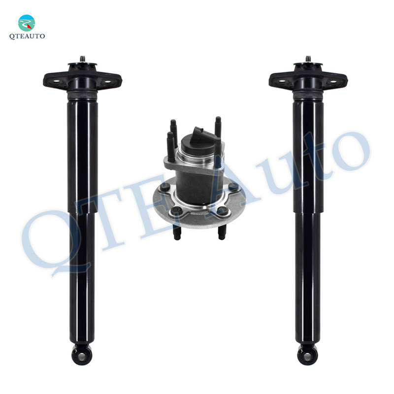 Rear Complete Shock Absorber Kit-Wheel Hub Bearing Assembly For 2004-2012 Chevrolet Malibu