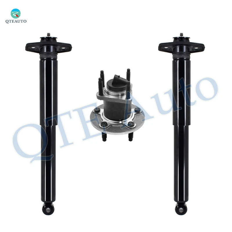 Rear Complete Shock Absorber Kit-Wheel Hub Bearing Assembly For 2005-2010 Pontiac G6
