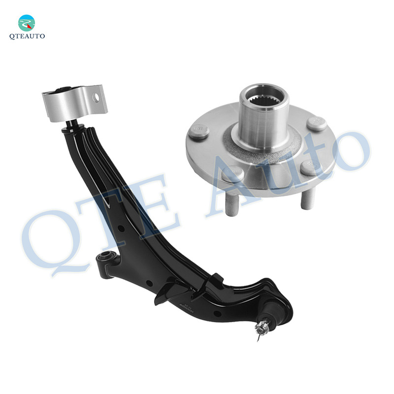 Front Left Lower Control Arm Ball Joint-Wheel Hub Bearing Assembly For 2002-2004 Infiniti I35