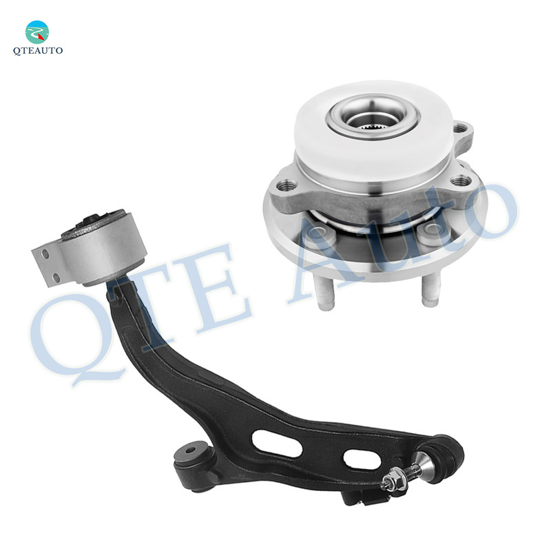 Front Left Lower Control Arm Ball Joint-Wheel Hub Bearing Assembly For 2009-2012 Lincoln MKS