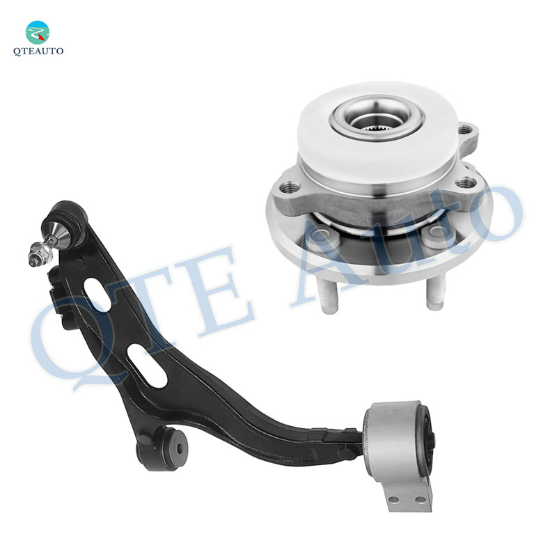 Front Right Lower Control Arm Ball Joint-Wheel Hub Bearing Assembly For 2009-2012 Lincoln MKS