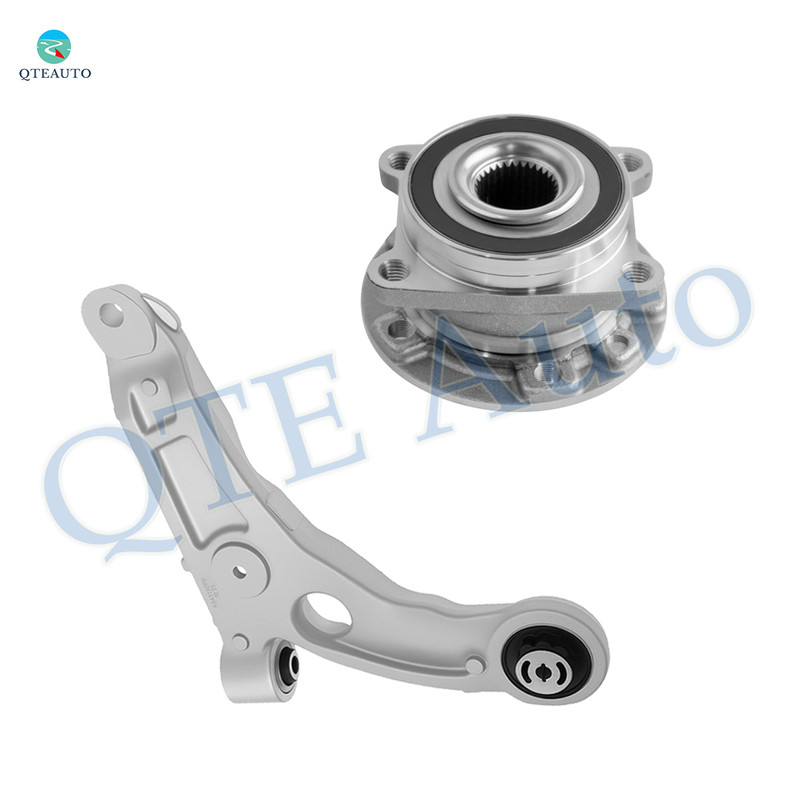 Front Right Lower Control Arm-Wheel Hub Bearing Assembly For 2014-2018 Jeep Cherokee
