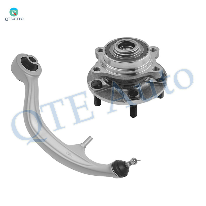 Front Right Lower Rearward Control Arm Ball Joint-Wheel Hub Bearing Assembly For 2003-2007 Infiniti G35
