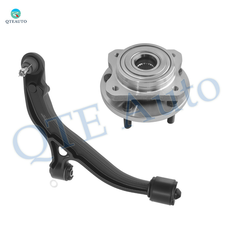 Front Right Lower Control Arm Ball Joint-Wheel Hub Bearing Assembly For 2001-2003 Chrysler Voyager