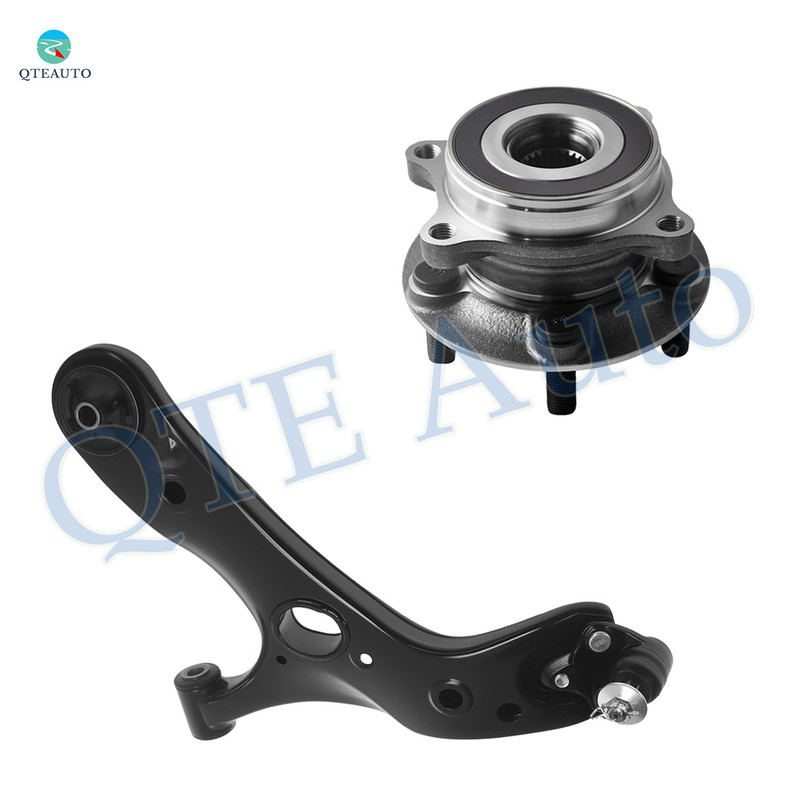 Front Left Lower Control Arm Ball Joint-Wheel Hub Bearing Assembly For 2011-2017 Lexus CT200H