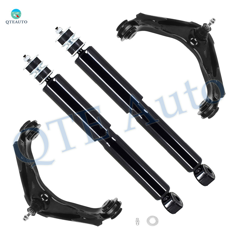 Set of 4 Front Upper Control Arm Ball Joint-Shock Absorber For 2007 Chevrolet Silverado 1500 HD Classic Monotube Performance Upgrade