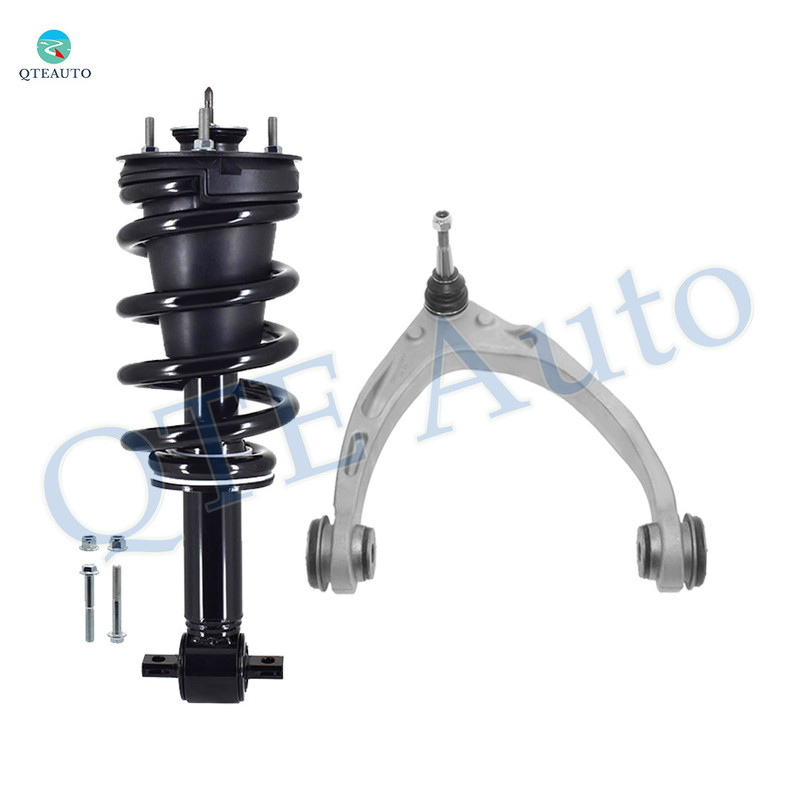Front Right Upper Control Arm Ball Joint-Quick Complete Strut-Coil Spring Assembly For 2014-2018 GMC Sierra 1500