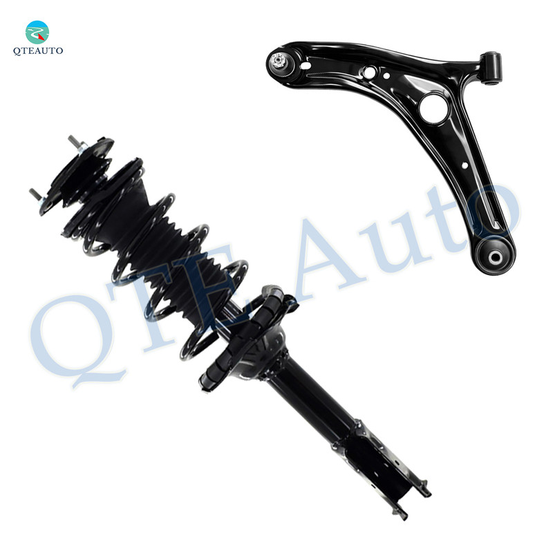 Front Left Lower Control Arm Ball Joint-Quick Complete Strut-Coil Spring Assembly For 2004-2006 Scion XB