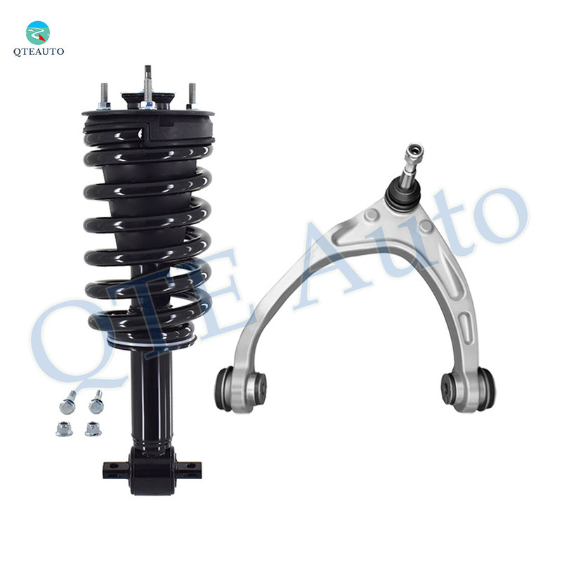 Front Left Upper Control Arm Ball Joint-Quick Complete Strut-Coil Spring Assembly For 2015-2020 Chevrolet Tahoe RWD
