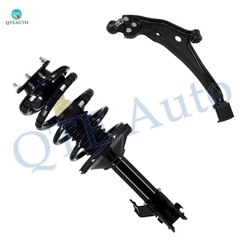 Front Left Lower Control Arm Ball Joint-Quick Complete Strut-Coil Spring Assembly For 1999-2002 Nissan Quest