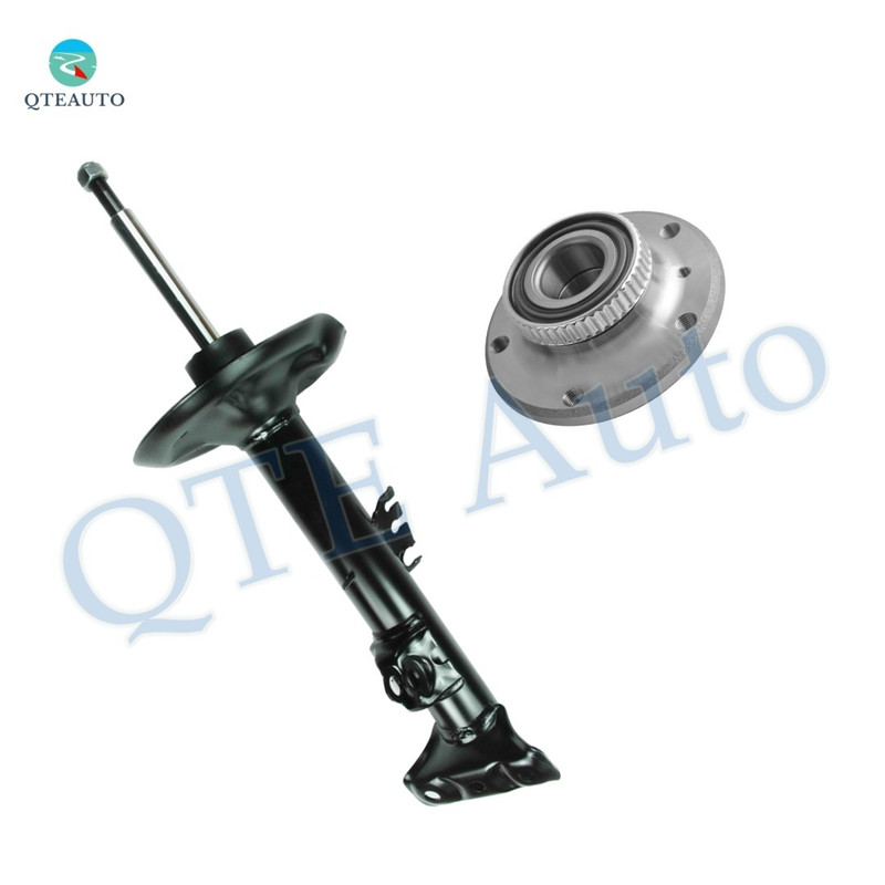 Front Left Suspension Strut Assembly-Wheel Hub Bearing Assembly For 1992-1998 BMW 318i