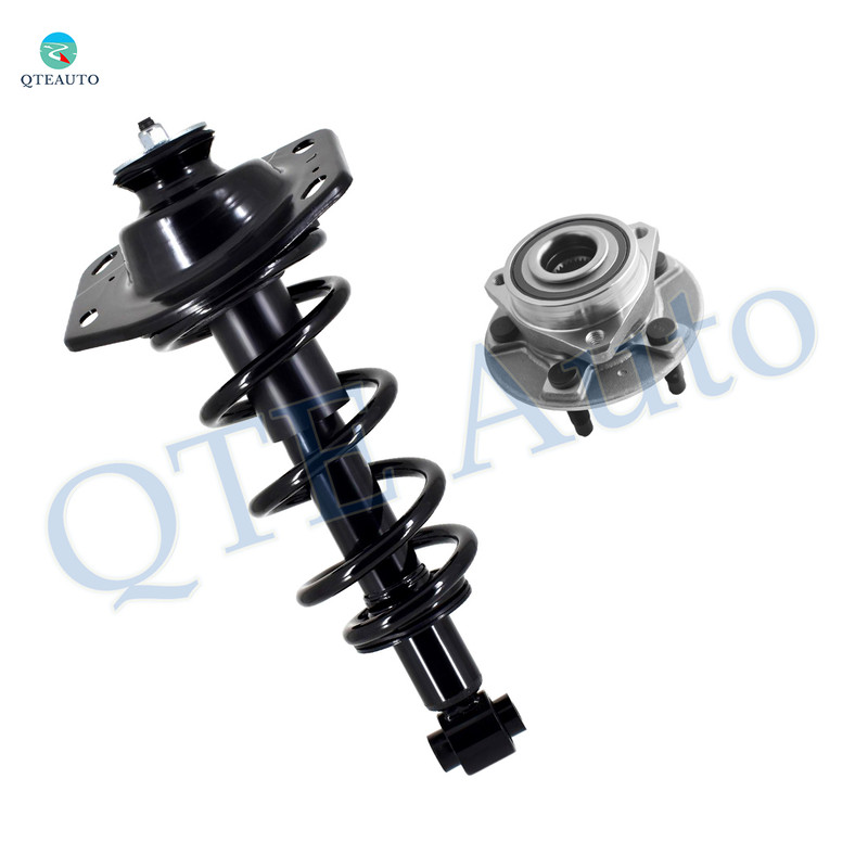 Rear Left Quick Complete Strut-Coil Spring Assembly-Wheel Hub Bearing Assembly For 2010 Chevrolet Camaro
