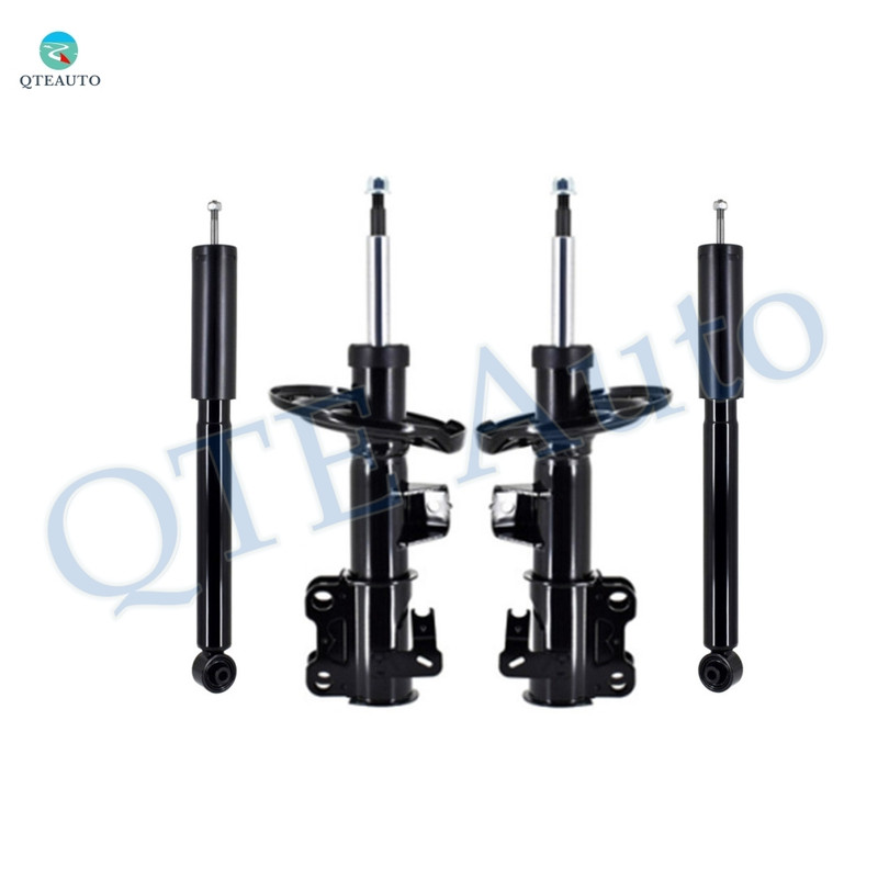 Set 4 Front Suspension Strut Assembly-Rear Shock For 2013-2018 Cadillac Ats AWD