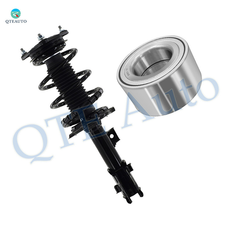 Front Left Wheel Bearing-Quick Complete Strut-Coil Spring Assembly For 2014-2016 KIA Forte Koup