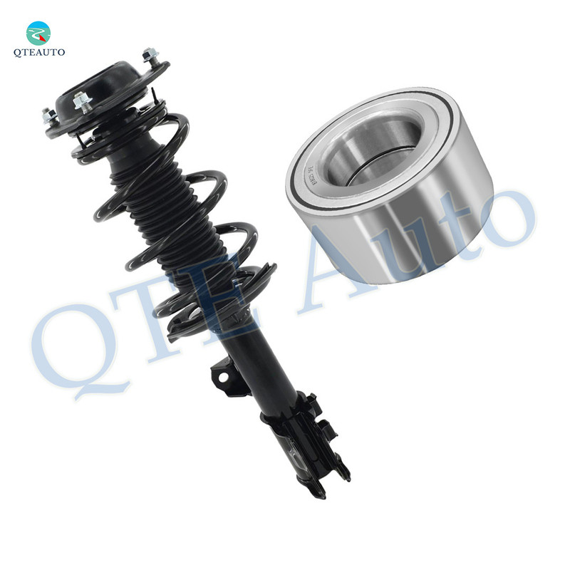 Front Left Wheel Bearing-Quick Complete Strut-Coil Spring Assembly For 2011-2016 Hyundai Elantra