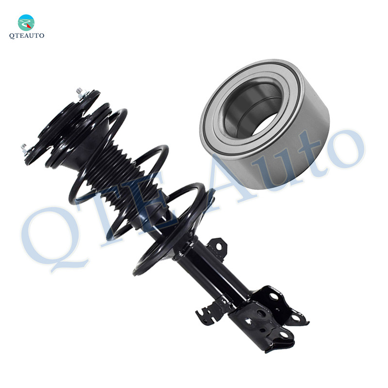 Front Left Wheel Bearing-Quick Complete Strut-Coil Spring Assembly For 2009-2011 Toyota Matrix