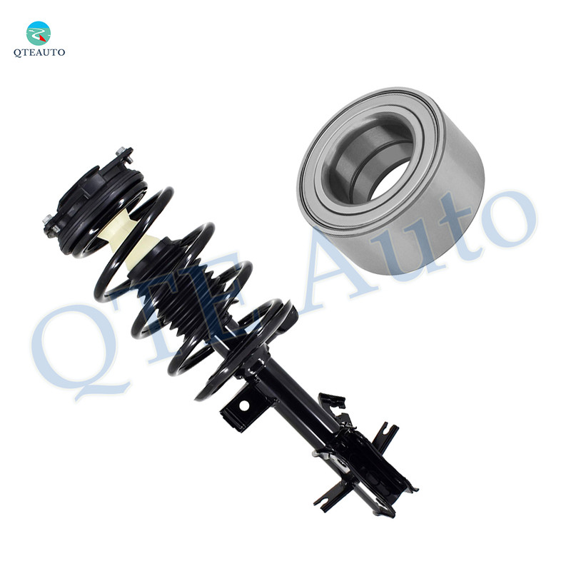 Front Right Wheel Bearing-Quick Complete Strut-Coil Spring Assembly For 2007 Nissan Sentra