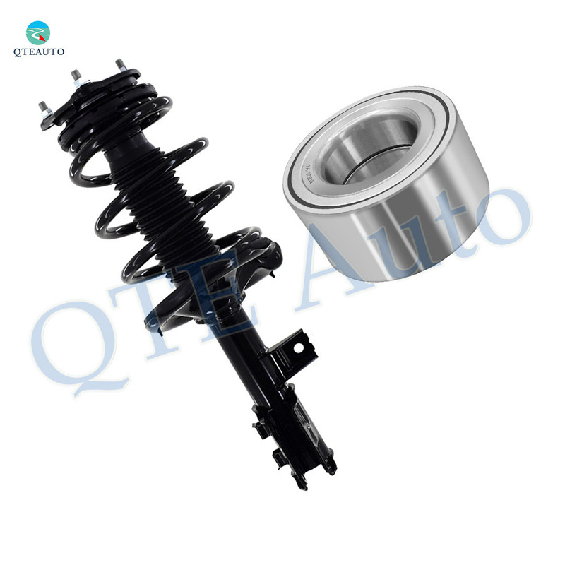 Front Left Wheel Bearing-Quick Complete Strut-Coil Spring Assembly For 2011 2012 Hyundai Elantra