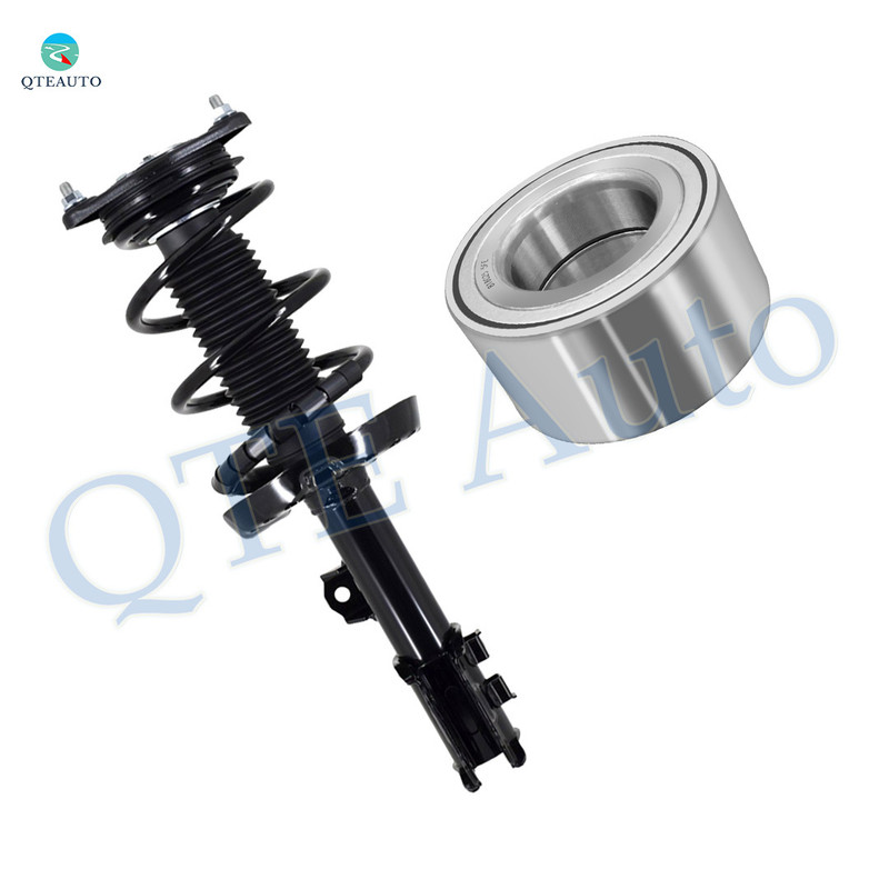 Front Left Wheel Bearing-Quick Complete Strut-Coil Spring Assembly For 2013-2017 Hyundai Elantra GT