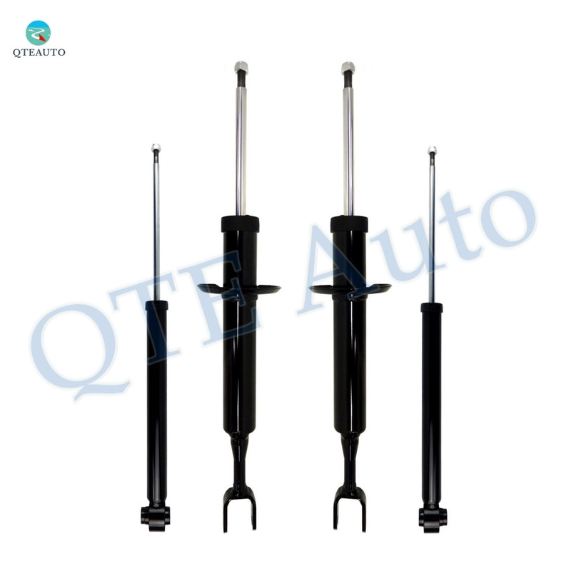 Set Front Suspension Strut-Rear Shock Absorber For 2007-2009 Audi A4 Convertible