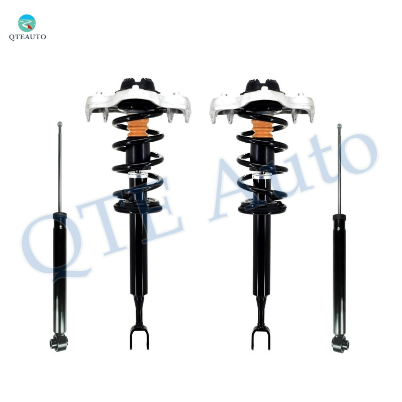 Set Front Quick Complete Strut-Rear Shock Absorber For 2005-2008 Audi A4 Quattro w/o Sport Suspension Set Front Quick Complete Strut-Rear Shock Absorber For 2005-2008 Audi A4 Quattro w/o Sport Suspension