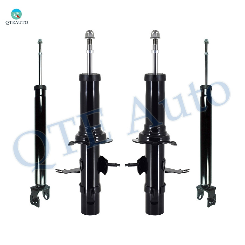 Set 4 Front Suspension Strut-Rear Shock Absorber For 2007 2008 Infiniti G35 AWD