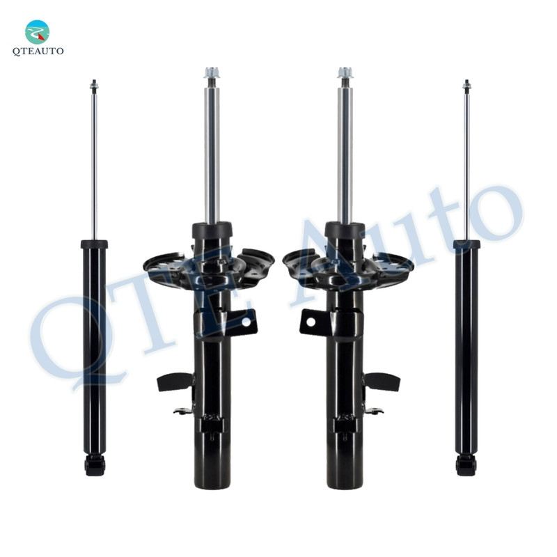 Set of 4 Front Suspension Strut Assembly-Rear Shock For 2015-2019 Lincoln MKC Monotube Performance Upgrade