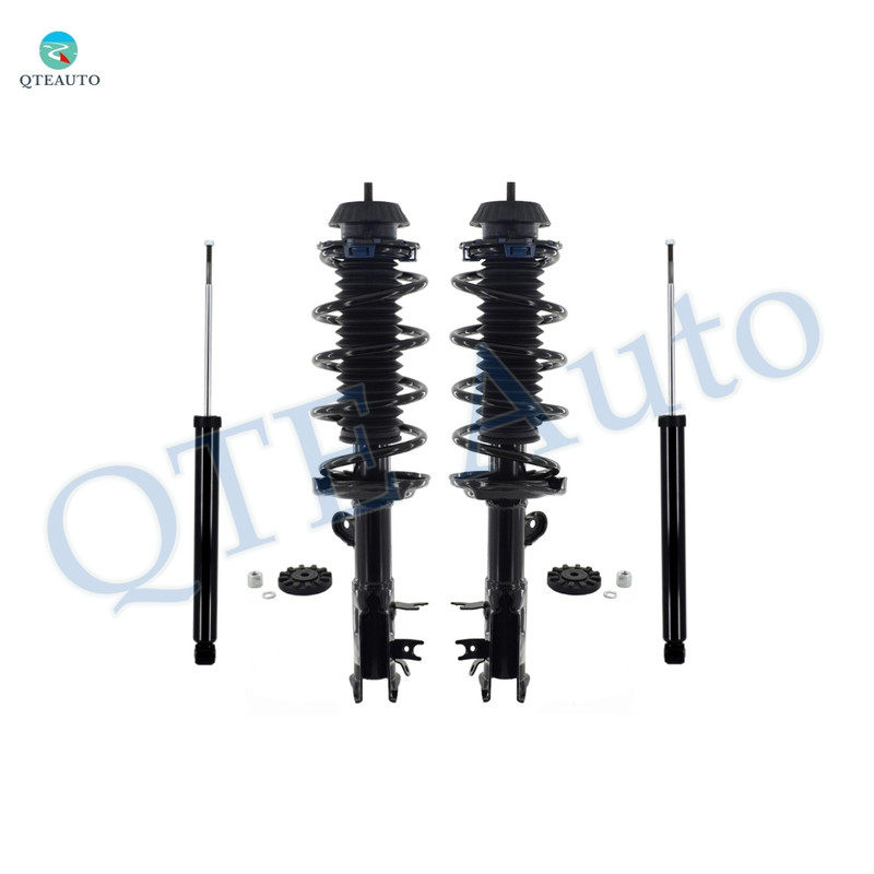 Set Front Quick Complete Strut-Coil Spring-Rear Shock Absorber For 2016-2022 Honda HR-V FWD