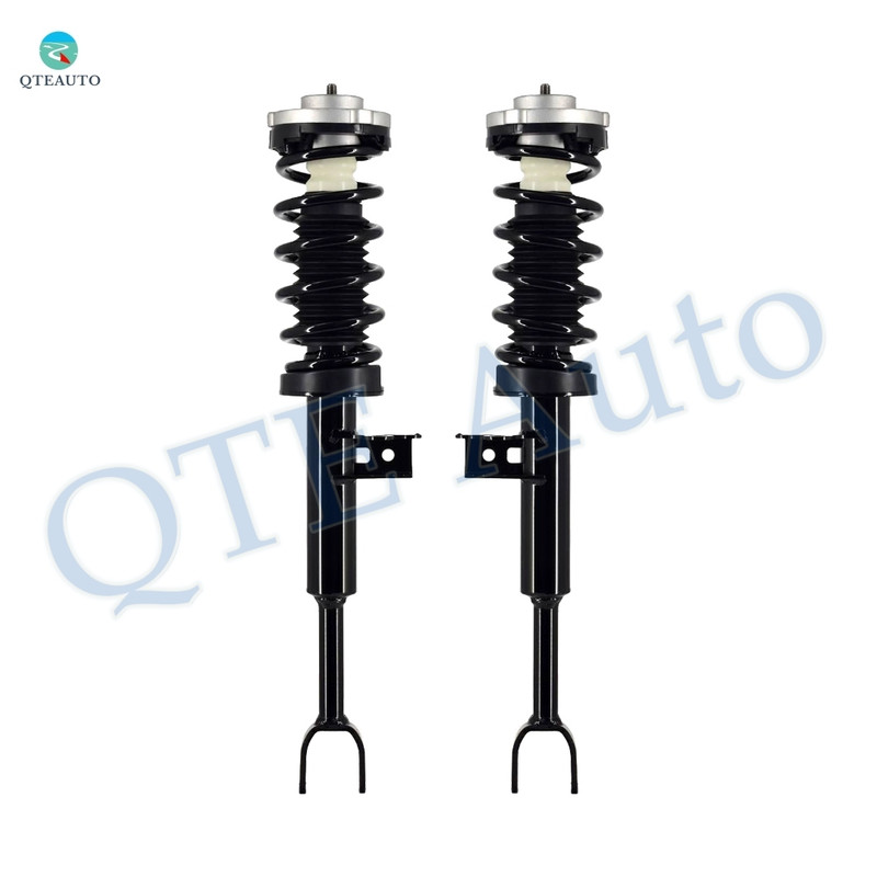 Pair of 2 Front Left-Right Quick Complete Strut-Coil Spring For 2011-2016 BMW 535I RWD