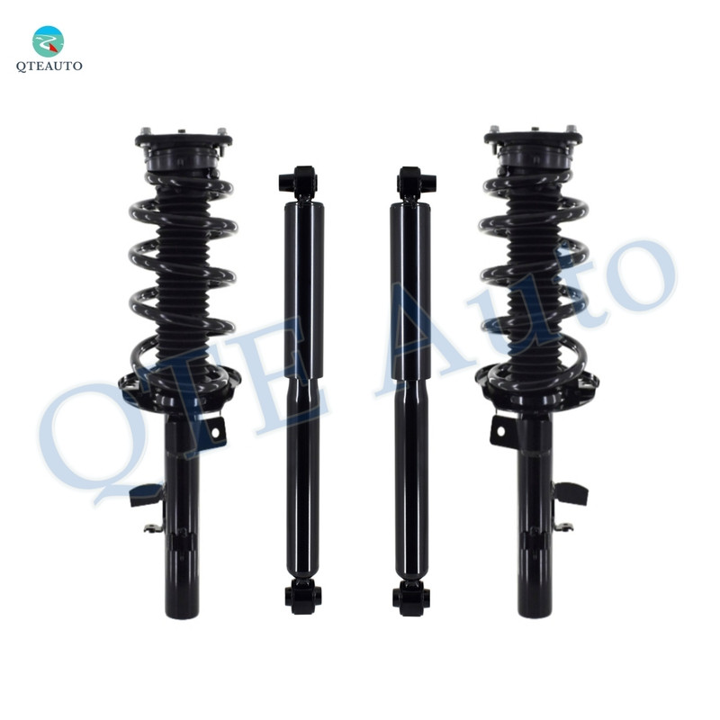 Set Front Quick Complete Strut-Coil Spring-Rear Shock For 2014-2016 Ford Transit Connect 1.6L